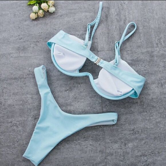 Candy ♡ Cleavage Wired Push-Up Bikini L - Picture 4 of 5